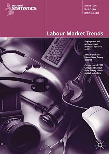 9781403995537: Labour Market Trends Volume 113, No 8, August 2005: v. 113, No. 8