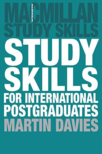 Imagen de archivo de Study Skills for International Postgraduates (Palgrave Study Skills) a la venta por medimops