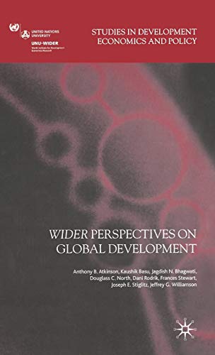 Imagen de archivo de Wider Perspectives on Global Development (Studies in Development Economics and Policy) a la venta por Orbiting Books