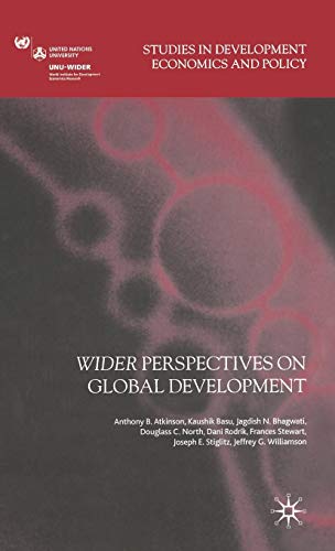 9781403996268: Wider Perspectives on Global Development (Studies in Development Economics and Policy)