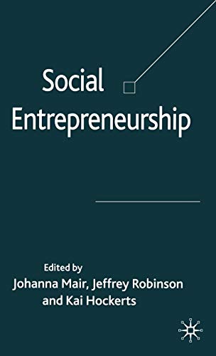 Stock image for Social Entrepreneurship for sale by Better World Books