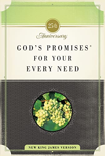Imagen de archivo de God's Promises for Your Every Need: 25th Anniversary Edition a la venta por SecondSale