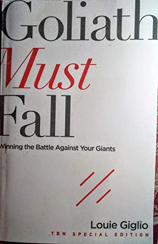 Stock image for Goliath Must Fall - Winning the Battle Against You for sale by Hippo Books