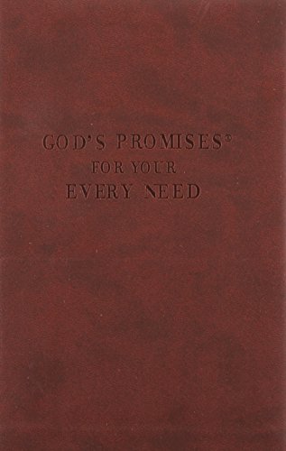 Beispielbild fr God's Promises for Your Every Need: 25th Anniversary Edition zum Verkauf von BooksRun