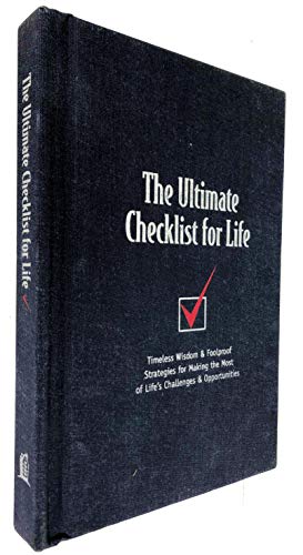 Imagen de archivo de The Ultimate Checklist for Life a la venta por Once Upon A Time Books