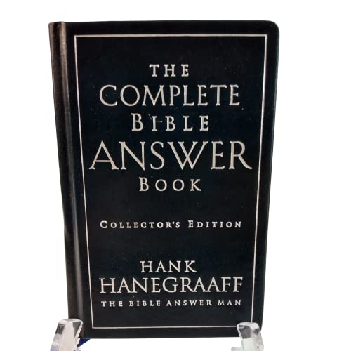 Imagen de archivo de The Complete Bible Answer Book: Collector's Edition (Answer Book Series) a la venta por Reliant Bookstore