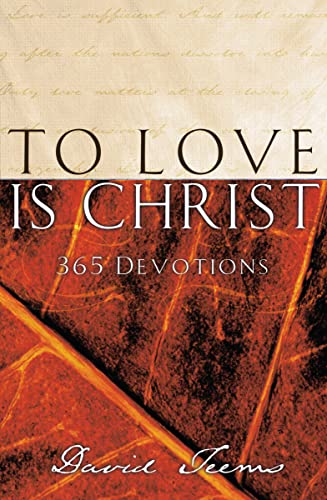 Stock image for To Love is Christ for sale by HPB-Red