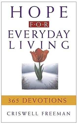Imagen de archivo de Hope for Everyday Living a la venta por ThriftBooks-Dallas