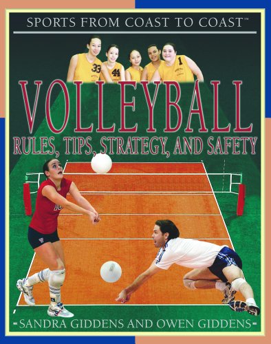9781404201859: Volleyball: Rules, Tips, Strategy, and Safety (Sports from Coast to Coast)