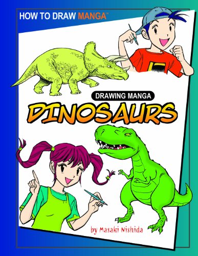 9781404238459: Drawing Manga Dinosaurs (How to Draw Manga)