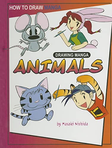 9781404238466: Drawing Manga Animals (How to Draw Manga)