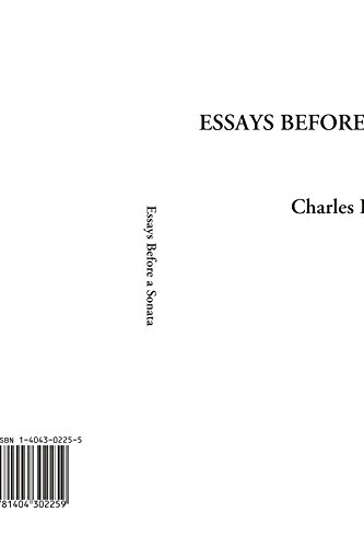 Essays Before a Sonata - Charles Ives