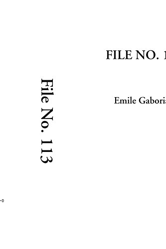 File No. 113 (9781404302532) by Gaboriau, Emile