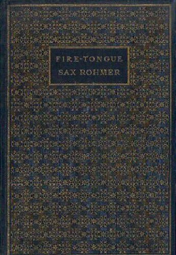 Fire-Tongue (9781404302969) by Rohmer, Sax