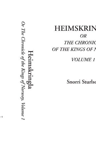 Stock image for Heimskringla Or The Chronicle of the Kings of Norway, Volume 1 (v. 1) for sale by Revaluation Books