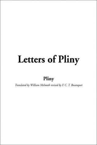 Imagen de archivo de Letters of Pliny a la venta por river break books