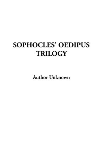 Sophocles' Oedipus Trilogy (9781404323421) by Sophocles