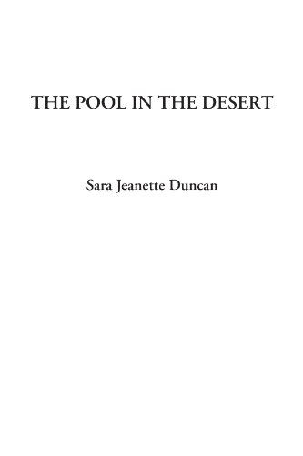 Imagen de archivo de The Pool in the Desert a la venta por Revaluation Books