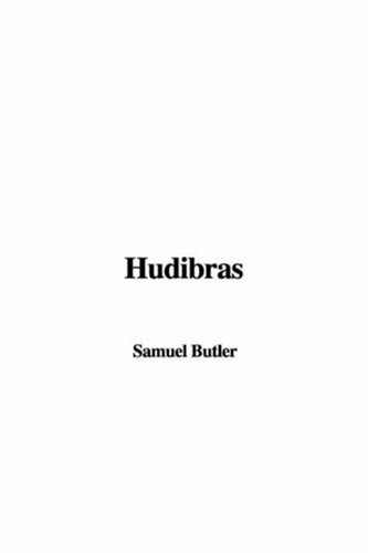 Hudibras (9781404351417) by Butler, Samuel