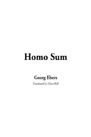 Homo Sum (9781404351646) by Ebers, Georg