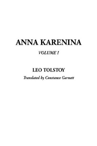 9781404360693: Anna Karenina, Volume I: v. I