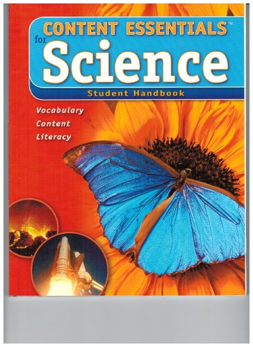 Imagen de archivo de Content Essentials for Science- Student Handbook Level A a la venta por ThriftBooks-Atlanta