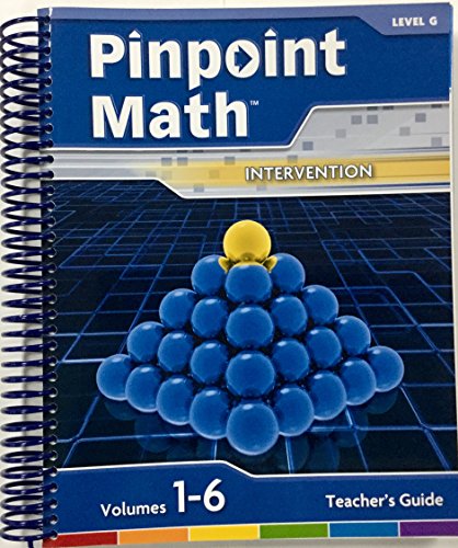 9781404568273: Intervention Teacher's Guide (Level G) (Pinpoint Math, Volumes 1-6)