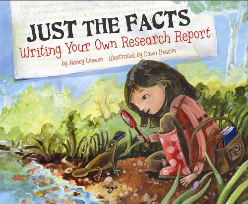 Stock image for Just the Facts : Writing Your Own Research Report for sale by Better World Books