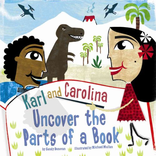 9781404857605: Karl and Carolina Uncover the Parts of a Book (In the Library)