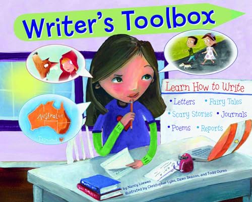 Beispielbild fr Writer's Toolbox: Learn How to Write Letters, Fairy Tales, Scary Stories, Journals, Poems, and Reports zum Verkauf von HPB-Diamond