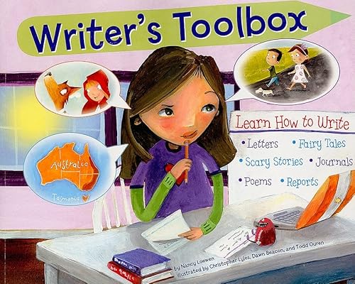Stock image for Writer's Toolbox: Learn How to Write Letters, Fairy Tales, Scary Stories, Journals, Poems, and Reports for sale by HPB-Diamond