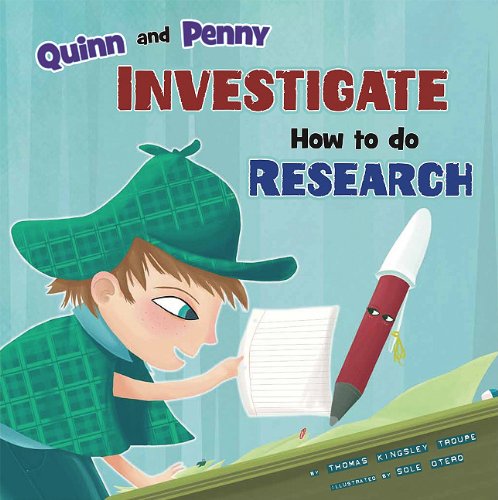 Beispielbild fr Quinn and Penny Investigate How to Research zum Verkauf von Better World Books: West