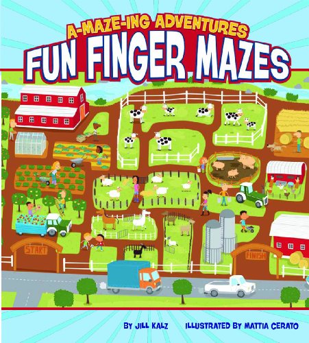 Beispielbild fr A-MAZE-ing Adventures: Fun Finger Mazes zum Verkauf von Wonder Book