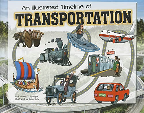 9781404870192: Illustrated Timeline of Transportation (Visual Timelines in History)