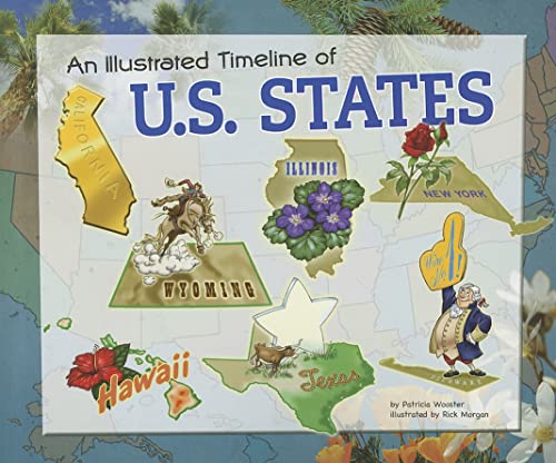 9781404870208: Illustrated Timeline of U.S. States (Visual Timelines in History)