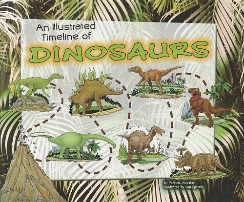 9781404872530: An Illustrated Timeline of Dinosaurs (Visual Timelines in History)