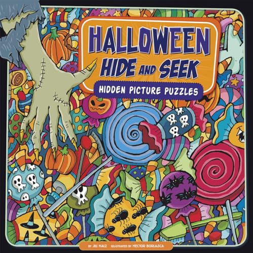 Beispielbild fr Halloween Hide and Seek : Hidden Picture Puzzles zum Verkauf von Better World Books