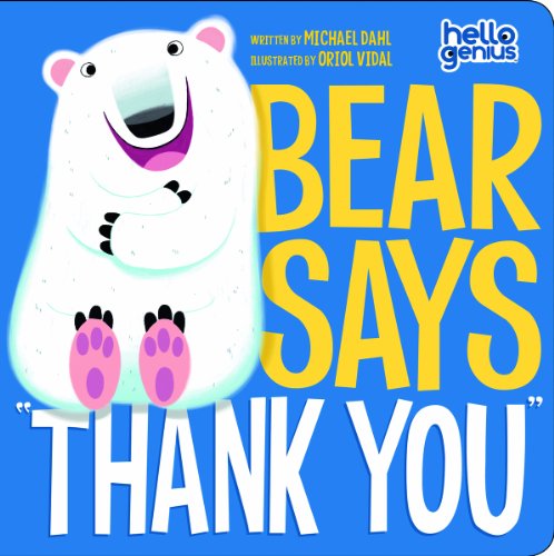 Stock image for Bear Says Thank You for sale by Better World Books