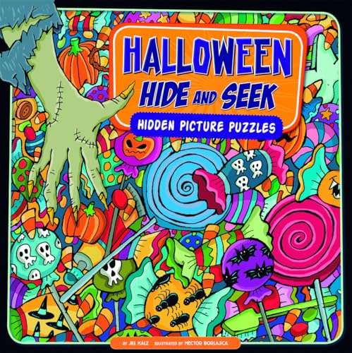 Beispielbild fr Halloween Hide and Seek : Hidden Picture Puzzles zum Verkauf von Better World Books