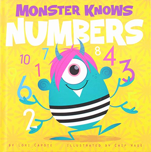 Beispielbild fr Monster Knows Numbers zum Verkauf von Better World Books: West