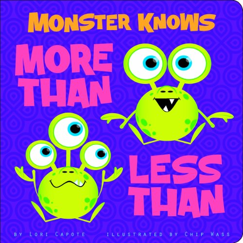 Imagen de archivo de Monster Knows More Than, Less Than (Monster Knows Math) a la venta por Zoom Books Company