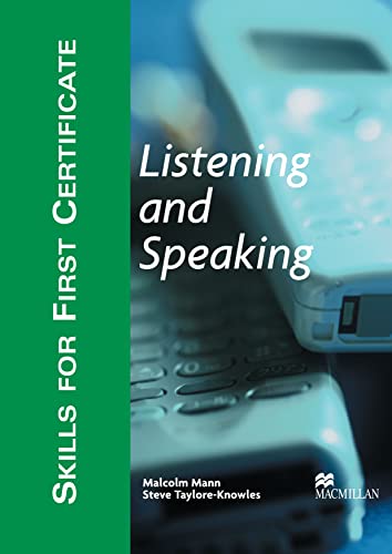 Beispielbild fr Skills for First Certificate: Listening and Speaking - Student's Book zum Verkauf von Pearlydewdrops