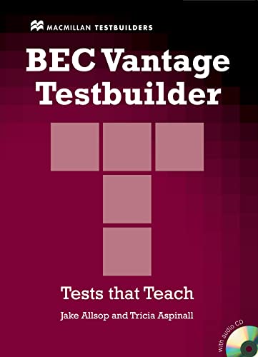 9781405018364: BEC VANTAGE TESTBUILDER Pk: Tests that Teach