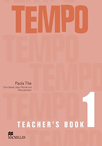 9781405019040: Tempo 1 Teacher's Book