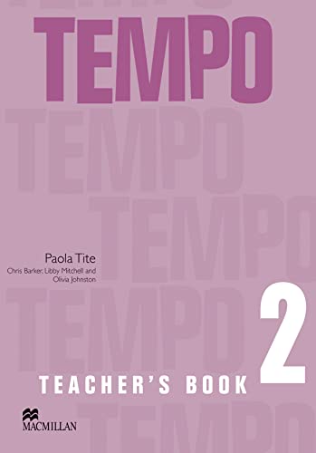 Imagen de archivo de Tempo 2 Teacher's Book International a la venta por Ammareal