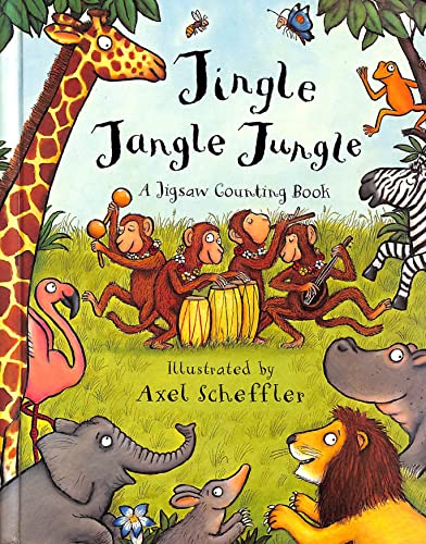 Beispielbild fr Jingle Jangle Jungle : A Jigsaw Counting Book zum Verkauf von Better World Books