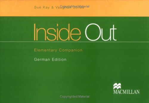 Stock image for Inside Out Elementary Companion German Edition: German Companion for sale by Studibuch