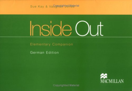 9781405028035: Inside Out Elementary Companion German Edition (English and German Edition)