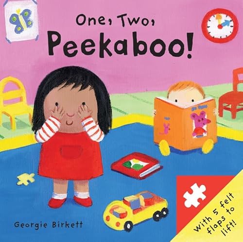 Beispielbild fr Felty Flaps: One, Two, Peekaboo! zum Verkauf von WorldofBooks