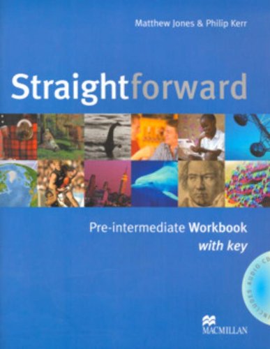 9781405075251: Straightforward Pre-intermediate Workbook + Key: Workbook with Key Pack